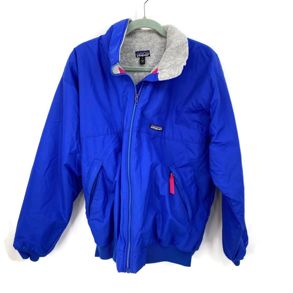 VINTAGE PATAGONIA Snow Bomber 1989 Style Blue Pink